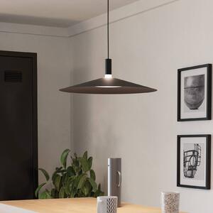 EGLO LED inteligentní závěsné světlo Conomavilla-Z, černá, Ø 45 cm RGB, stmívatelný, Černá, Obývací pokoj / jídelna, kov, Moderní
