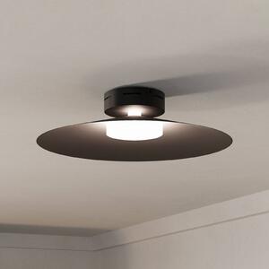 EGLO LED inteligentní stropní světlo Conomavilla-Z, černé Ø 45 cm RGB, stmívatelný, Černá, Obývací pokoj / jídelna, kov, Moderní