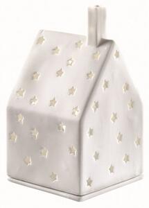 Porcelánový svícen domeček Stars