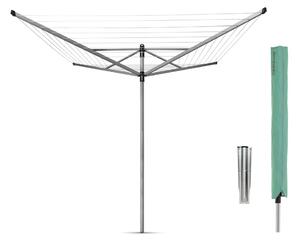 Venkovní sušák na prádlo ve stříbrné barvě 60 m Lift-O-Matic – Brabantia
