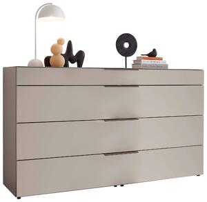 ŠIROKÁ KOMODA, šedá, 160/91,2/43 cm Dieter Knoll - Široké komody