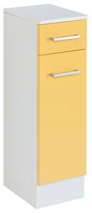 SPODNÍ SKŘÍŇKA, žlutá, bílá, 25/84/35 cm Held - Koupelnové série, Online Only
