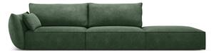 Tmavě zelená lenoška (levý roh) Vanda – Mazzini Sofas