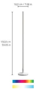 WiZ - LED RGBW Stmívatelná stojací lampa POLE LED/13W/230V 2200-6500K Wi-Fi