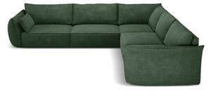 Tmavě zelená rohová pohovka (variabilní) Vanda – Mazzini Sofas