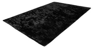 Kusový koberec Lalee Ligne Twist 600 black - 80 x 150 cm