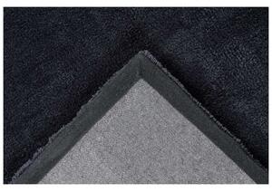 Kusový koberec Lalee Ligne Velluto 400 graphite - 80 x 150 cm