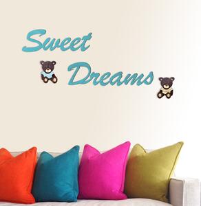 Dřevěný nápis Sweet dreams