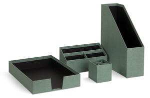 Kartonové organizéry v sadě 4 ks Hugo Canvas Paper Laminate – Bigso