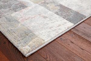 Moderní kusový koberec Ragolle Argentum 63440 4747 šedý krémový Rozměr: 80x150 cm