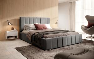 Postel MODEL 10 140x200 šedá - MAGIC VELVET 2217