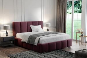 Postel MODEL 09 180x200 fialová - MAGIC VELVET 2202