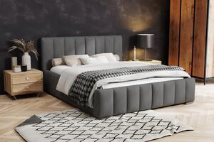 Postel MODEL 10 120x200 tmavěšedá - MAGIC VELVET 2241