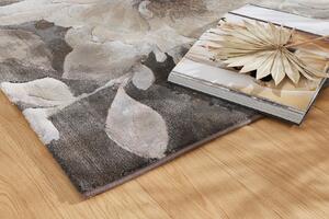 Moderní kusový koberec Ragolle Argentum 63421 3243 Květy béžový hnědý Rozměr: 120x170 cm