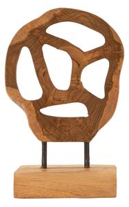 Dřevěná soška (výška 27 cm) Lubang – Mauro Ferretti