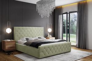 Postel MODEL 01 140x200 světlezelená - MAGIC VELVET 2227