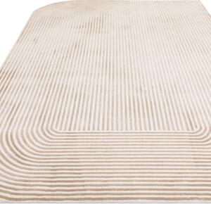 Tribeca Design Kusový koberec Zoom Shape Gold Cream Rozměry: 200x290 cm