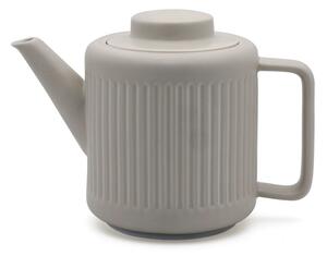 Šedá porcelánová konvice na čaj se sítkem 1,2 l Skagen – Bredemeijer