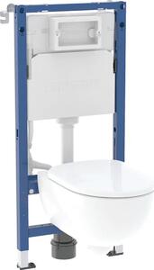 Geberit Duofix Basic sada mísa s prkénkem a podomítkovým modulem 118.345.00.3