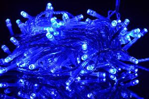 Nexos 42980 Vánoční LED osvětlení 1,35 m- modrá 10 diod