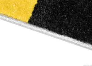 Kusový koberec Alora A1027 Yellow - 80 x 150 cm