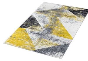 Kusový koberec Alora A1012 Yellow - 80 x 150 cm