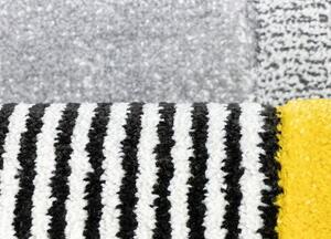 Kusový koberec Alora A1039 Yellow - 120 x 170 cm