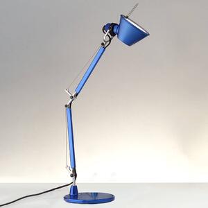 Artemide Tolomeo Micro stolní lampa, kovově modrá