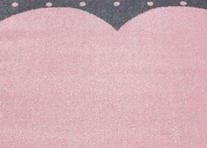 Dětský kusový koberec Bambi 830 pink - 80 x 150 cm