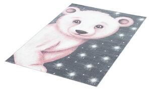 Dětský kusový koberec Bambi 810 pink - 80 x 150 cm
