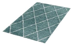 Kusový koberec Alvor Shaggy 3401 blue - 60 x 110 cm