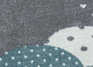 Dětský kusový koberec Bambi 820 blue - 120 x 170 cm