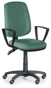 Antares Kancelářská židle ATHEUS s područkami, zelená