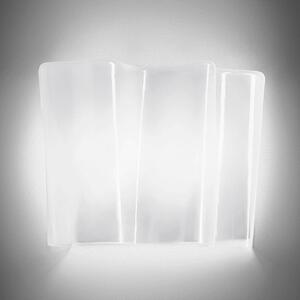 Artemide Logico Mini nástěnné světlo šířka 25,3 cm, stmívatelný, Bílá / opál, Obývací pokoj / jídelna, Sklo, Design