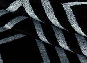 Kusový koberec Costa 3525 black - 80 x 250 cm
