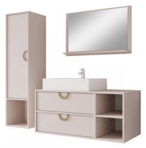 Koupelnový nábytek Gewiro, Barva: ořech warmia, Sifon k umyvadlu: ne, Umyvadlo: ne, Baterie: ne 5903211461187