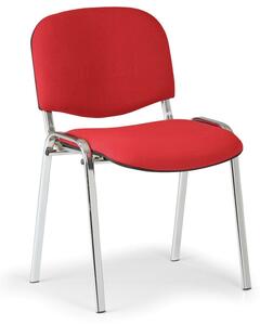 Antares Konferenční židle VIVA, chromované nohy, červená