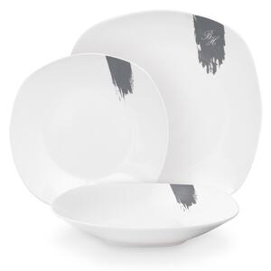 Jídelní sada talířů porcelánová 18 ks