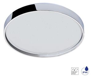 PREZENT 71331 - Stropní LED svítidlo SWIMM 22W, 4000K, IP44, 1450lm chrom/bílá