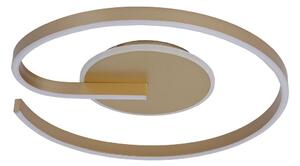 LED Stropní svítidlo LORENZO LED/22W/230V pr. 50 cm zlatá
