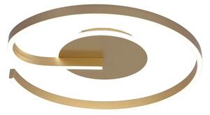 LED Stropní svítidlo LORENZO LED/22W/230V pr. 50 cm zlatá