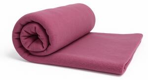 Jahu Deka fleece uni 150 x 200 cm Barva: fialová
