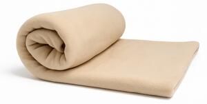 Jahu Deka fleece uni 150 x 200 cm Barva: béžová
