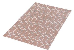 Kusový koberec Efor 3713 rose - 80 x 150 cm