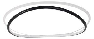 LED Stropní svítidlo HALO LED/38W/230V pr. 50 cm černá