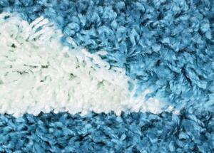 Dětský kusový koberec Fun kruh 6001 turkis - průměr 100 cm