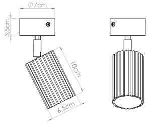 Brilagi - LED Bodové svítidlo CRESTO 1xGU10/10W/230V černá
