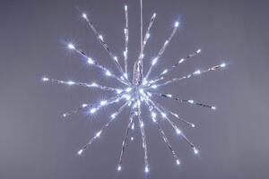 Nexos 33224 Vánoční osvětlení - meteorický déšť - studená bílá, 80 LED, 40 cm