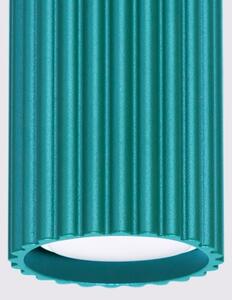 Brilagi - LED Bodové svítidlo CRESTO 1xGU10/10W/230V 10 cm tyrkysová
