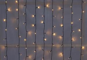 DiLED světelný závěs 200 LED, teple bílý, bez trafa
